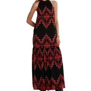 Like New Lauren Ralph Lauren | Georgette Southwestern Maxi Dress